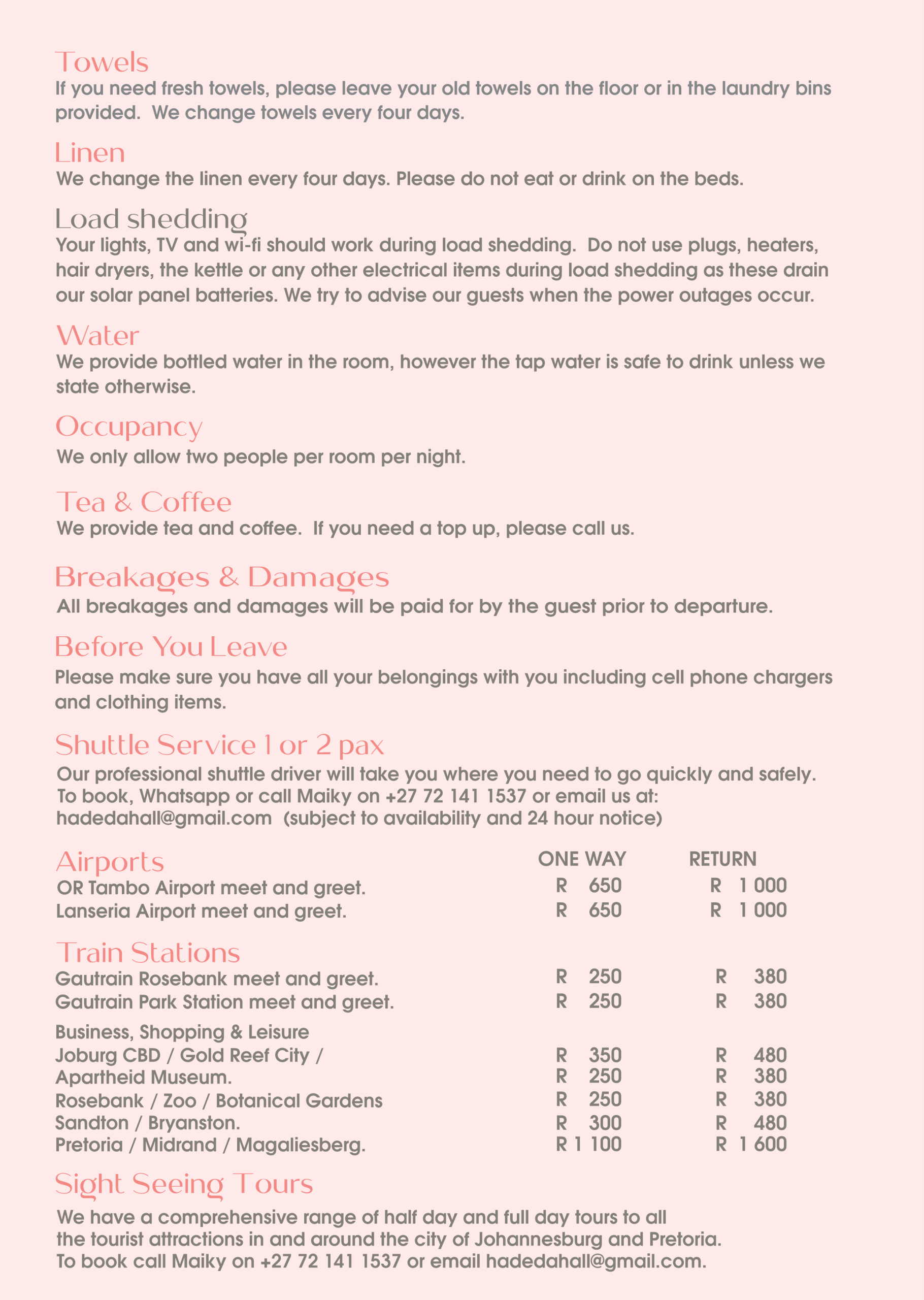 HADEDA HALL - HADEDA HALL GUEST HOUSE - GUEST HOUSE - ACCOMMODATION - B&B - SECURE ACCOMMODATION - OFF STREET PARKING - LUXURY ACCOMMODATION - FRIENDLY ACCOMMODATION - MODERN - STYLISH ACCOMMODATION - VALUE FOR MONEY - VALUE FOR MONEY ACCOMMODATION - SOLAR POWER - LONG TERM ACCOMMODATION _ CONVENIENT LOCATION - UJ - WITS - HOSPITALS - MILPARK HOSPITAL -PRIVATE - INTIMATE