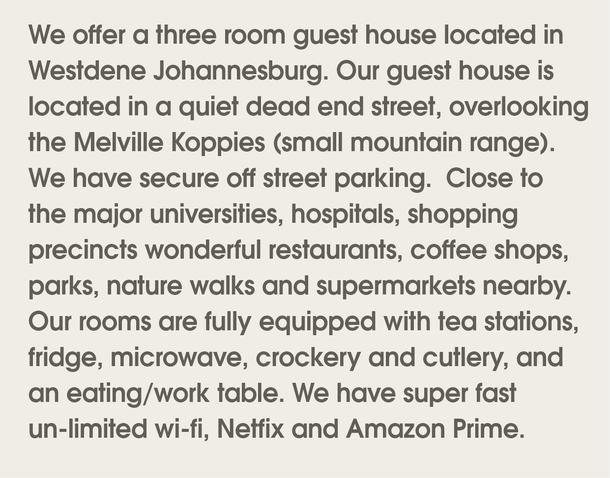 HADEDA HALL - HADEDA HALL GUEST HOUSE - GUEST HOUSE